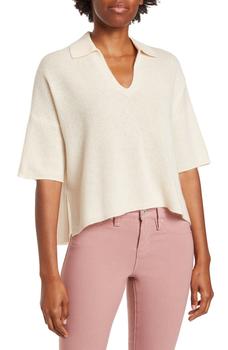 360 Cashmere是什么牌子, 360 Cashmere | Kathleen Cashmere Boxy Sweater商品图片 2.9折起
