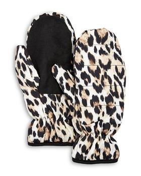 Echo Design, Echo Design | Leopard Print Puffer Mittens商品图片 满$150享8.5折, 满折