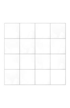 久光贴, WALPLUS | Spanish Retro White Square Glossy 3D Tile Stickers 16-Piece Set商品图片 6.9折