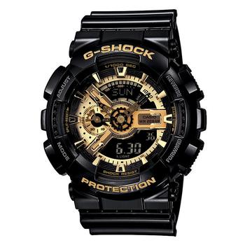 推荐G-Shock系列经典黑金防水运动手表 男款商品