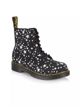 Dr. Martens | Little Kid's & Kid's 1460 Star Print Leather Boots 