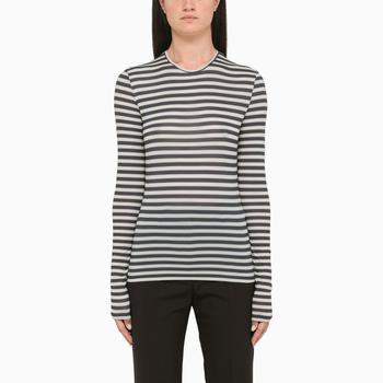 Max Mara | Black and white striped sweater商品图片,