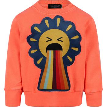 推荐Sunshine cotton sweatshirt in neon orange商品
