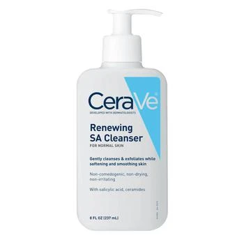 推荐CeraVe Renewing SA Facial Cleanser 8 oz商品