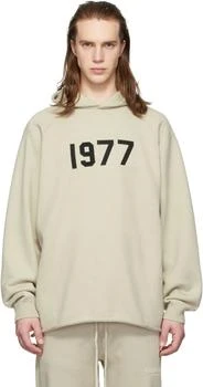 Essentials | Beige Knit '1977' Hoodie 