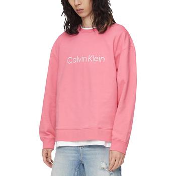 推荐Calvin Klein Men's Relaxed Fit Logo French Terry Crewneck Sweatshirt商品