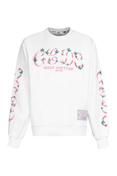推荐GCDS Floral Logo Print Crewneck Sweatshirt商品