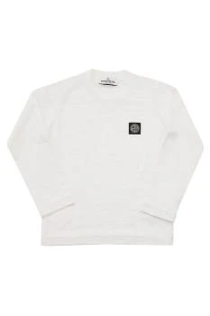 Stone Island | T-Shirt with long sleeves and patch AB019263 V0093,商家La Vita HK,价格¥524