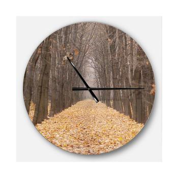 商品Design Art | Designart Oversized Traditional Round Metal Wall Clock,商家Macy's,价格¥596图片