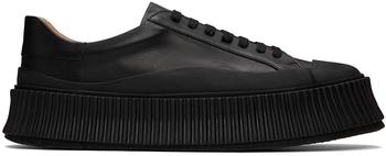 Jil Sander | Black Calfskin Sneakers商品图片,独家减免邮费