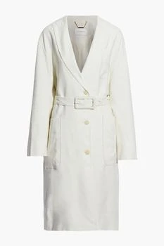 Zimmermann | Luminous belted linen-blend trench coat,商家THE OUTNET US,价格¥5249