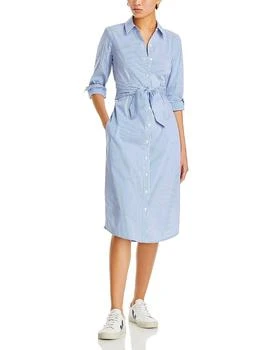 Derek Lam | Veronica Tie Waist Midi Shirt Dress 7.0折×额外7折, 额外七折