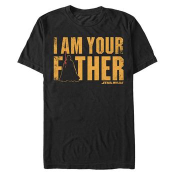 推荐Star Wars Men's Classic Darth Vader I Am Your Father Short Sleeve T-Shirt商品