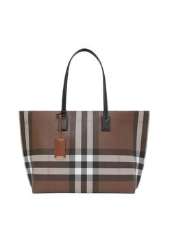 burberry托特包, Burberry | Medium check and leather tote商品图片 