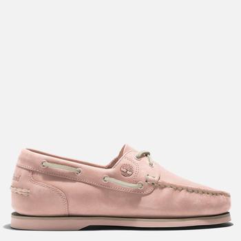 推荐Timberland Women's Classic Nubuck 2-Eye Boat Shoes - Light Pink商品