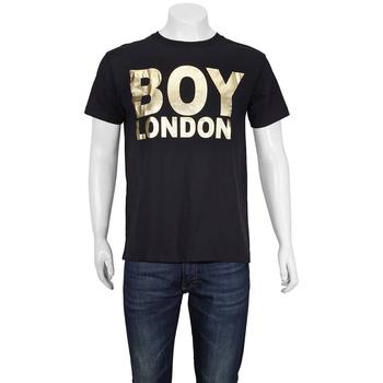 推荐Boy London Mens Black / Gold Boy London Tee, Size Medium商品