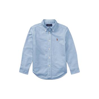 Ralph Lauren | Cotton Oxford Sport Shirt (Little Kids)商品图片,9折