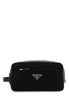 Prada | Prada Logo Plaque Travel Pouch 独家减免邮费