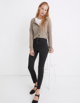 Madewell | Petite Stovepipe Jeans in Banberry Wash: Raw-Hem Edition商品图片,