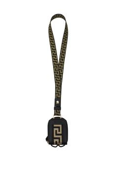 Versace | Coin Purses phone cover Leather Black,商家Wanan Luxury,价格¥1939