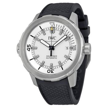 IWC Schaffhausen | Aquatimer Automatic Silver Dial Black Rubber Mens Watch IW329003商品图片,8.2折