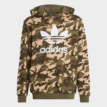 推荐Boys' adidas Camo Trefoil Hoodie商品
