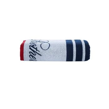 Brooks Brothers | Nautical Blanket Stripe 55" x 28" Turkish Cotton Bath Towel 9折×额外8折, 额外八折