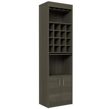Depot E-Shop | Soria Bar Cabinet Grey Oak,商家Premium Outlets,价格¥1134