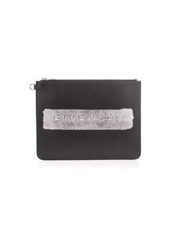 施华洛世奇纪梵希腰包, Givenchy | Givenchy Men's  Black Other Materials Pouch商品图片 8.2折