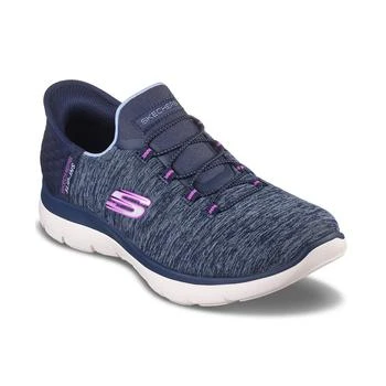 SKECHERS | Women's Slip-Ins- Summits - Dazzling Haze Casual Sneakers from Finish Line 