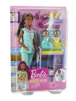 商品9-Piece Barbie® Doctor Baby Play Set GKH24图片