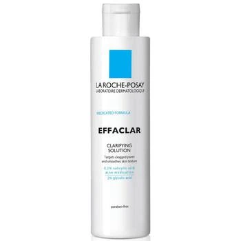 La Roche Posay | La Roche-Posay Effaclar Clarifying Solution Facial Toner for Acne Prone Skin with Salicylic Acid and Glycolic Acid, 6.76 Fl. Oz. 独家减免邮费