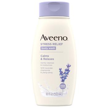 Aveeno | Stress Relief Body Wash with Oat, Lavender Scent Lavender商品图片 8.5折, 独家减免邮费