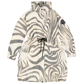 推荐Moncler Zebra-print Achird Long Parka Coat, Brand Size 1 (Small)商品