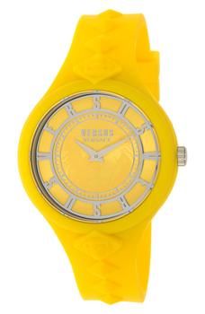 推荐Versace Silicone Strap Watch, 39mm & Zip Case商品