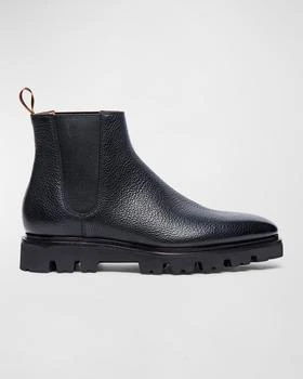 推荐Men's Carter Leather Chelsea Boots商品