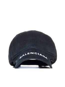 巴黎世家帽子海淘, Balenciaga | Balenciaga Logo Embroidered Baseball Cap商品图片 7.2折