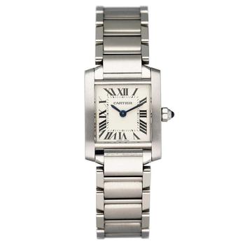 [二手商品] Cartier | Pre-owned Cartier Tank Francaise Quartz Ladies Watch 3217商品图片,