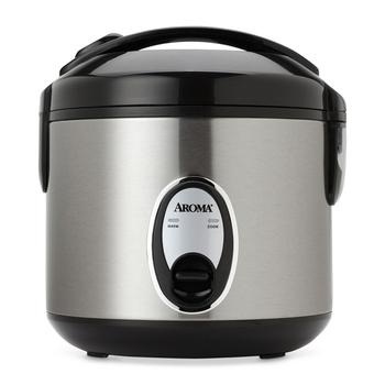 商品Aroma | ARC-914SB 8-Cup Cool-Touch Rice Cooker, Stainless Steel,商家Macy's,价格¥269图片