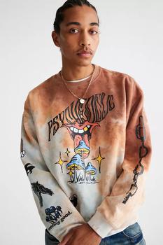 推荐Coney Island Picnic Psychedelic Research Crew Neck Sweatshirt商品