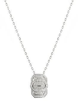 STATEMENT | My Way mini diamond & silver necklace,商家24S Paris,价格¥29888