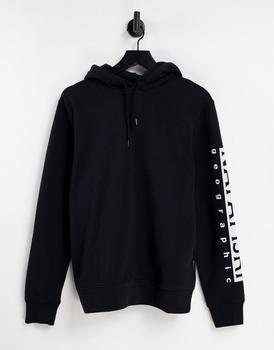 推荐Napapijri Badas hoodie in black商品