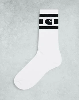 Carhartt WIP | Carhartt WIP coast socks in white 