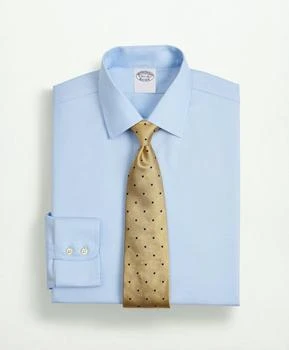 Brooks Brothers | Stretch Supima® Cotton Non-Iron Twill Ainsley Collar Dress Shirt 