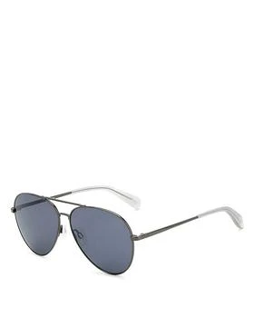 Rag & Bone | Aviator Sunglasses, 59mm 
