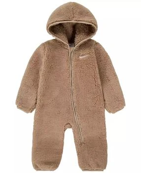 NIKE | Baby Boys and Girls Hooded Sherpa Coverall,商家Macy's,价格¥237