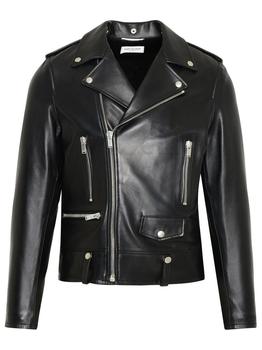 圣罗兰皮衣, Yves Saint Laurent | Saint Laurent Leather Biker Jacket商品图片 9.6折