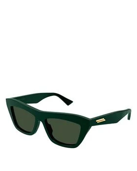 Bottega Veneta | Classic Ribbon Cat Eye Sunglasses, 55mm 