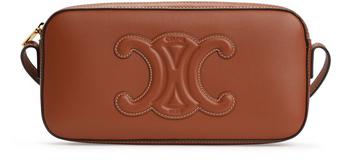 celine腋下包价格, Celine | Camera shoulder bag cuir Triomphe in smooth calfskin商品图片 