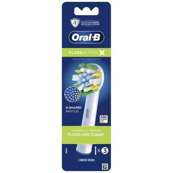 Oral-B | FlossAction X-Filament Replacememt Brush Heads,商家Walgreens,价格¥291